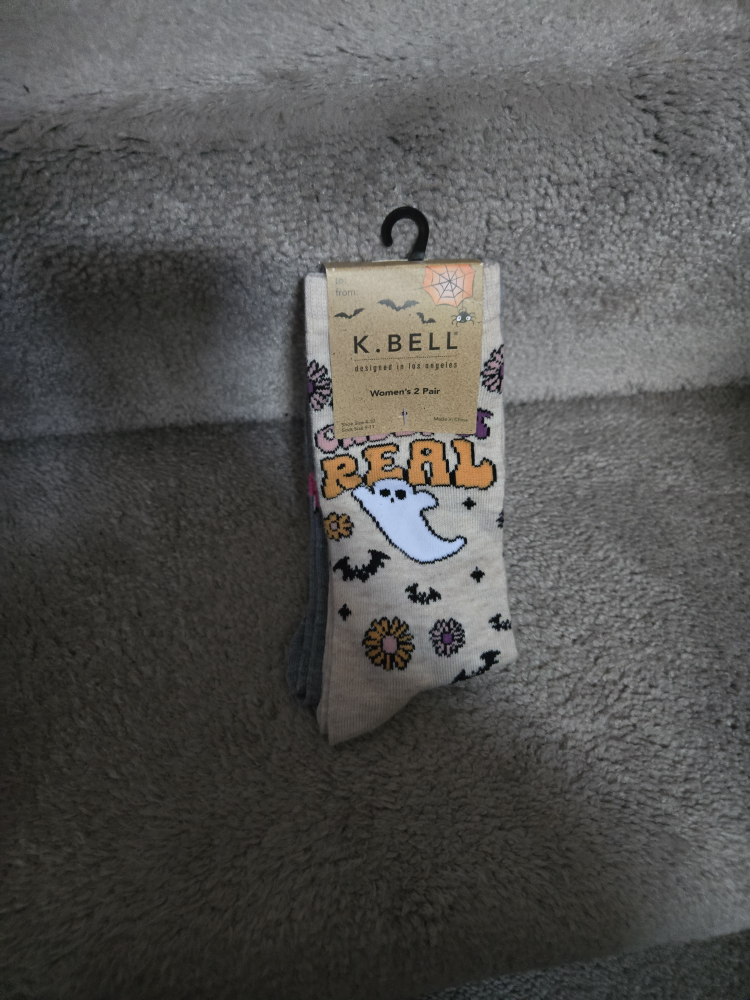 K. Bell Women's Halloween Socks, 2-Pair