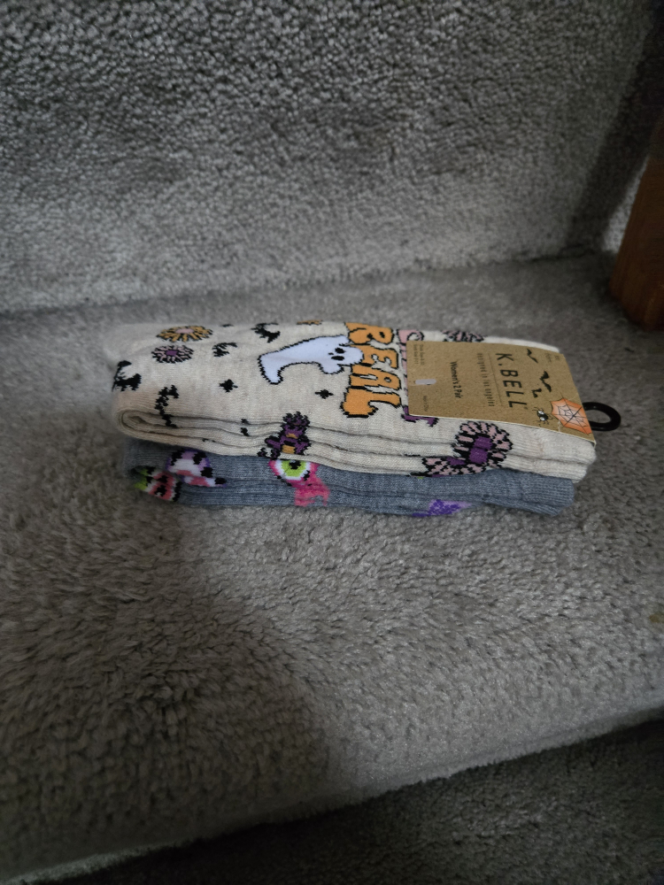 K. Bell Women's Halloween Socks, 2-Pair - photo 2