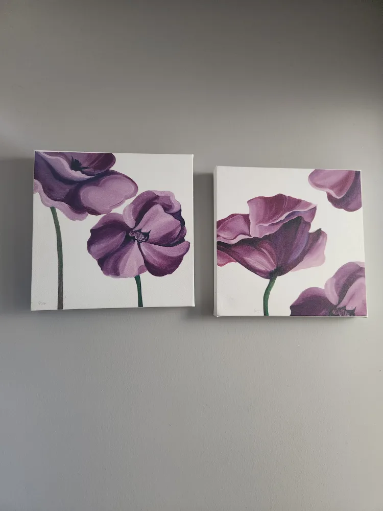 Flower Paintings (Set of 2) thumbnail