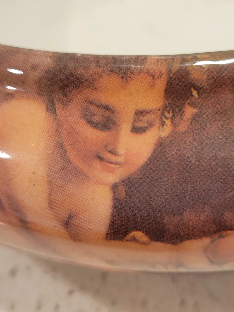 Vintage Cherub Trinket Box image indicator(3)