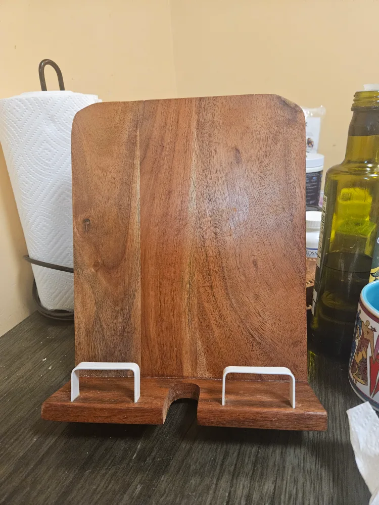 Wooden Cookbook/Tablet Stand image indicator(2)