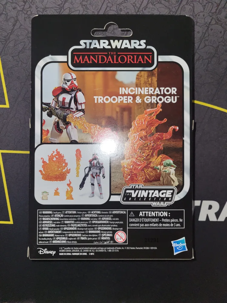 🆕️Sealed. 2022 Star Wars Incinerator Trooper & Grogu🆕️ image indicator(2)