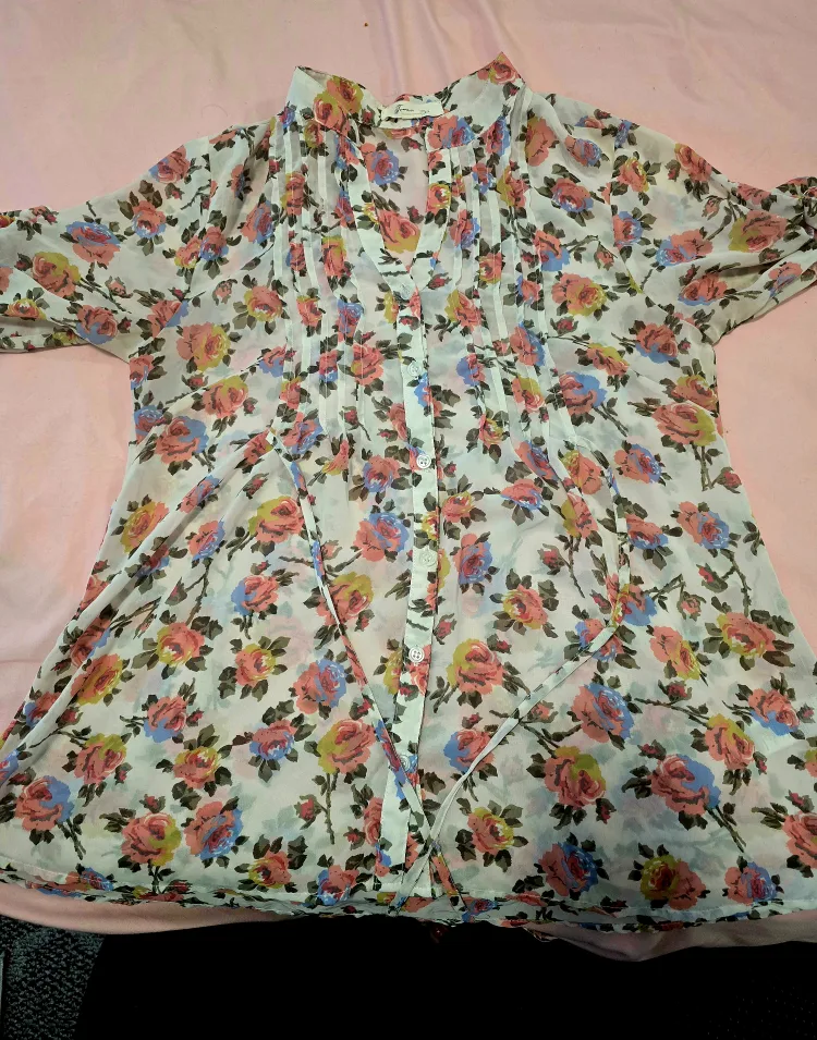 Floral Print Blouse thumbnail