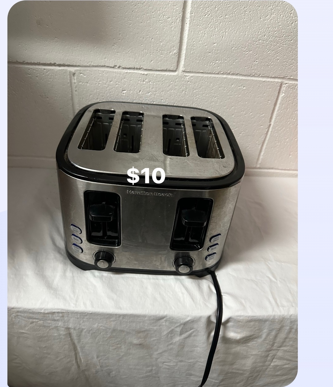 Hamilton Beach 4-Slice Toaster