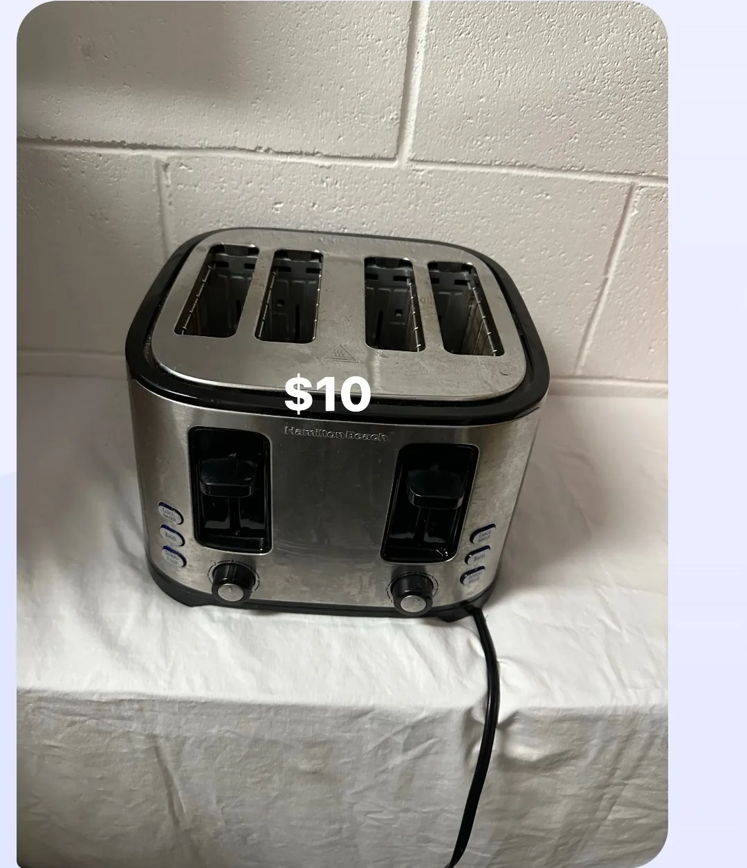 Hamilton Beach 4-Slice Toaster thumbnail