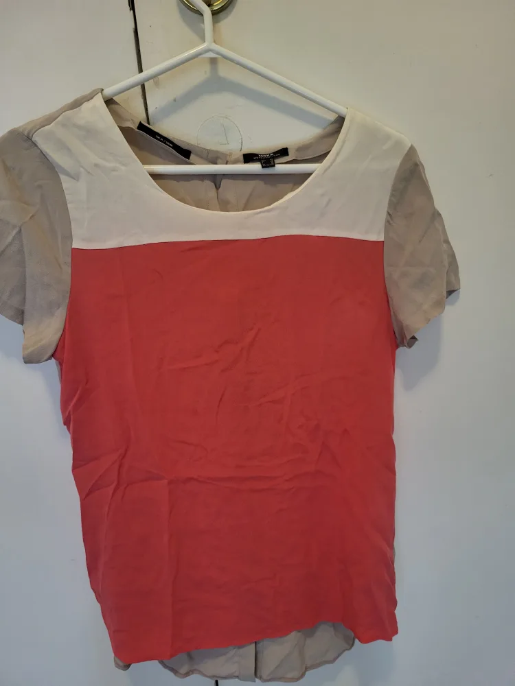 MEXX Metropolitan Colour Block Top - Size 42 thumbnail
