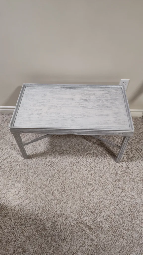 Refinished Coffee Table in mineral paint- 32" x 18" image indicator(2)