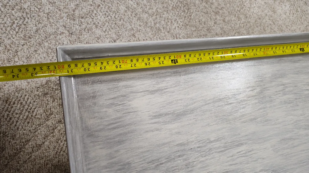 Refinished Coffee Table in mineral paint- 32" x 18" image indicator(5)