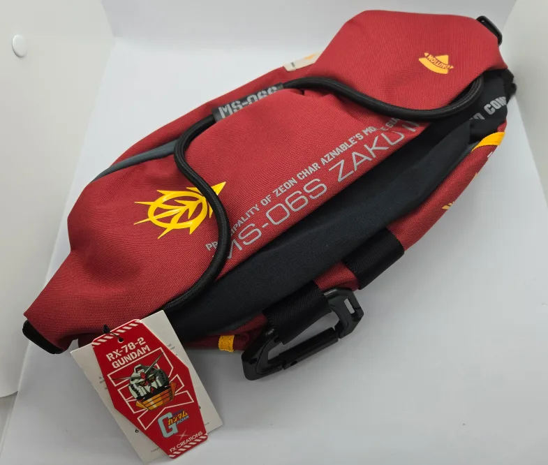 Gundam MS-06S Chars Zaku II - Single Strap Backpack/ Sling Bag image indicator(8)