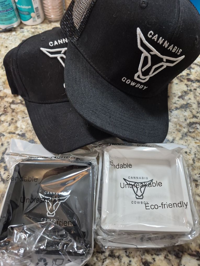 Cannabis Cowboy Stash Box with Accessories