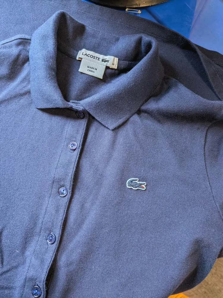 Lacoste Polo Dress - Size 36 image indicator(3)