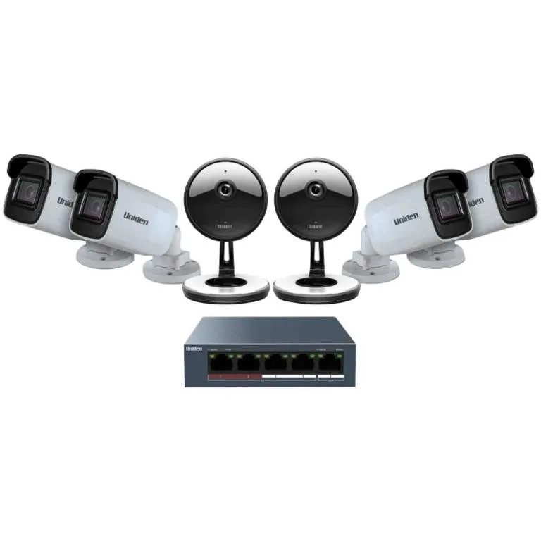 Uniden UC4402 1080P 6 Cameras Indoor/Outdoor