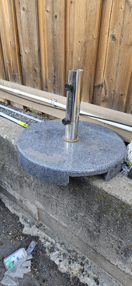 Granite Umbrella Base commercial