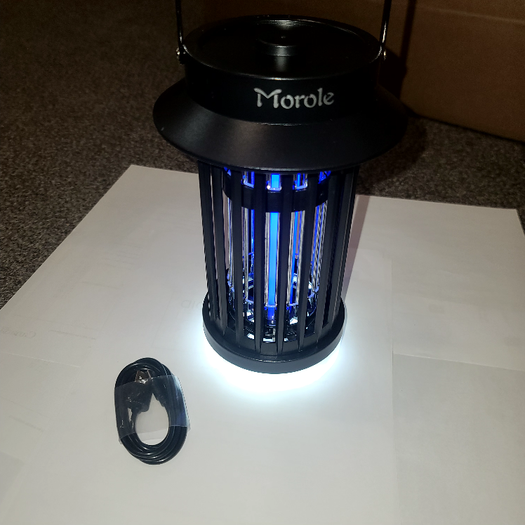 Morole Bug Zapper,4200V Electric Bug Zapper,Indoor Bug Zapper - photo 2