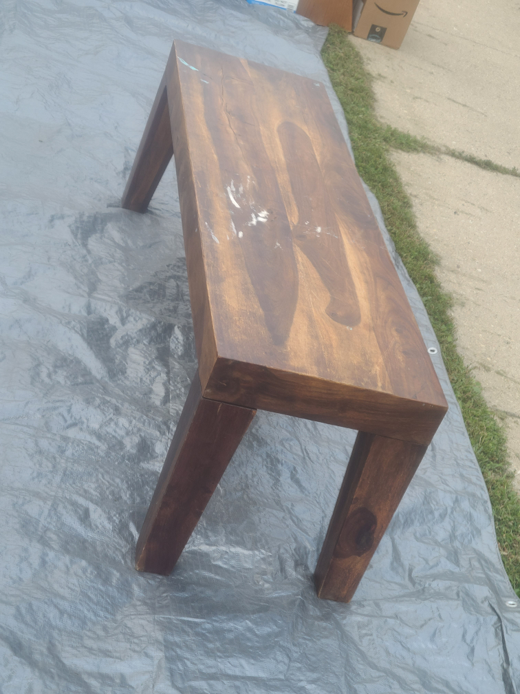 Heavy Duty Wooden Bench