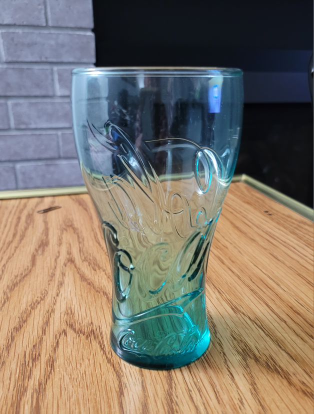 Vintage limited-edition Coca-Cola contour glass