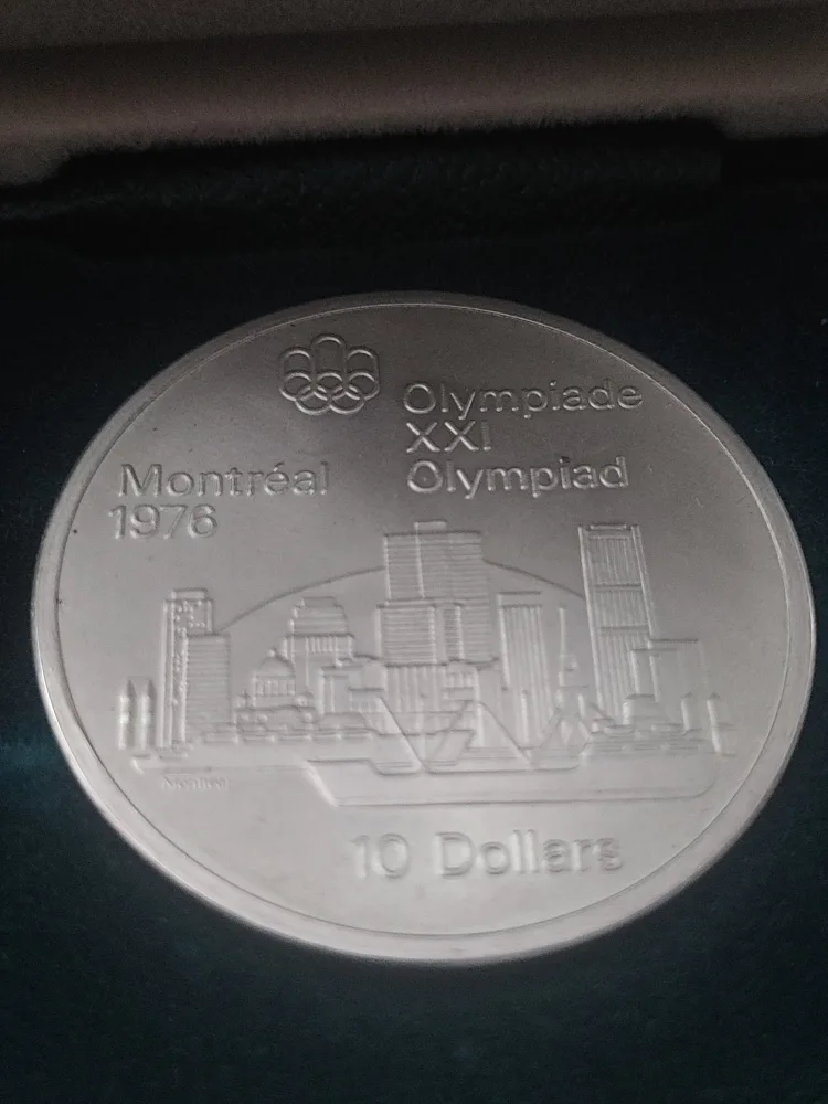 1976 Montreal Olympics $10 Coin thumbnail