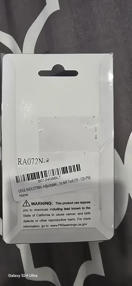 New EDGE INDUSTRIAL Adjustable Air Tool (70-120 PSI) image indicator(4)