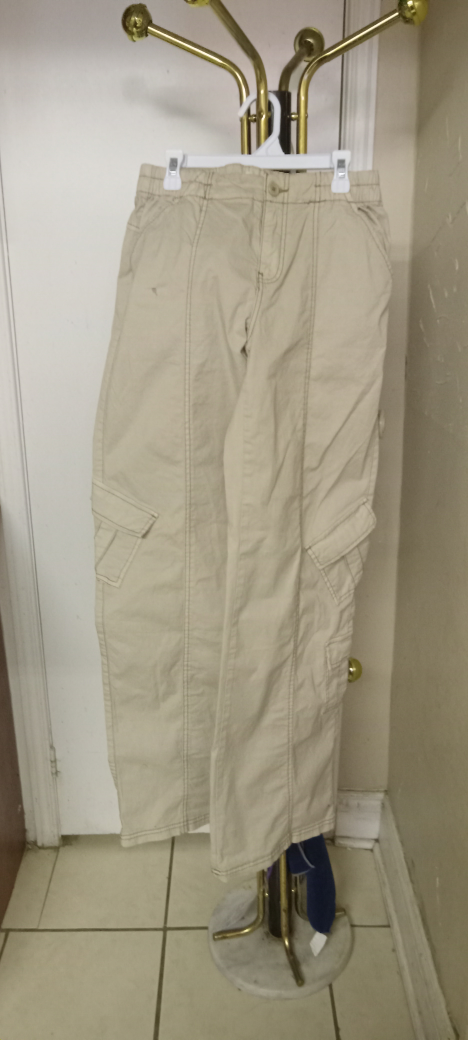 Garage Beige Cargo Pants - Size 5