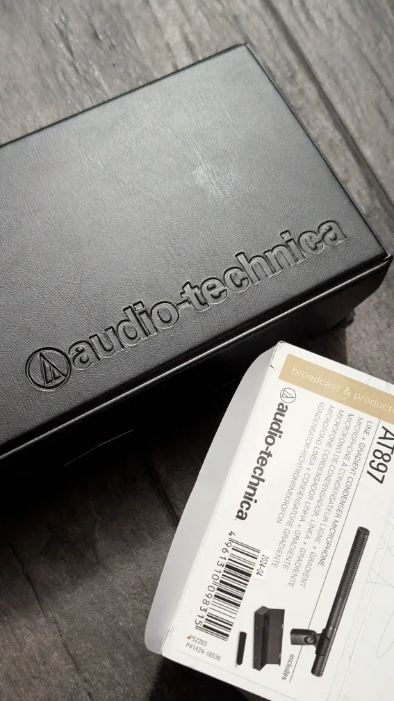 Audio-Technica AT897 Line Condenser Microphone - New thumbnail
