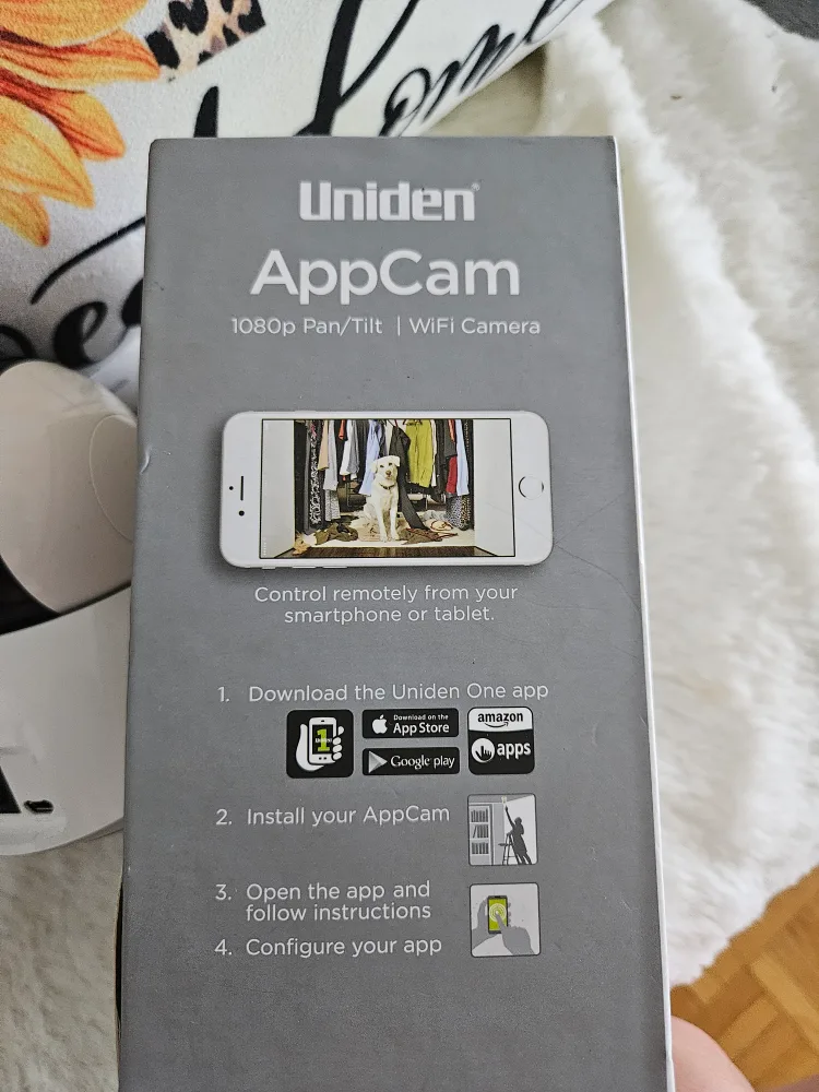 Uniden AppCam 40PT 1080p Pan/Tilt WiFi Camera image indicator(6)