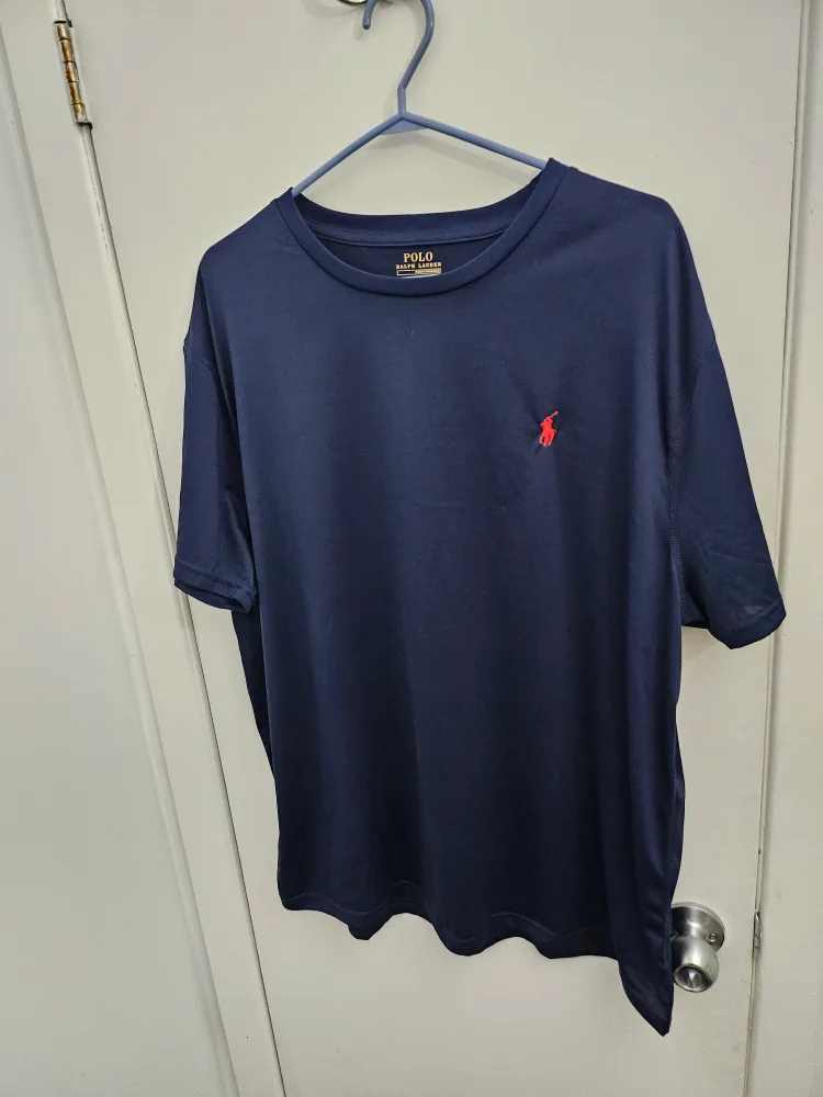 T-shirt Polo Ralph Lauren Performance XL Bleu thumbnail