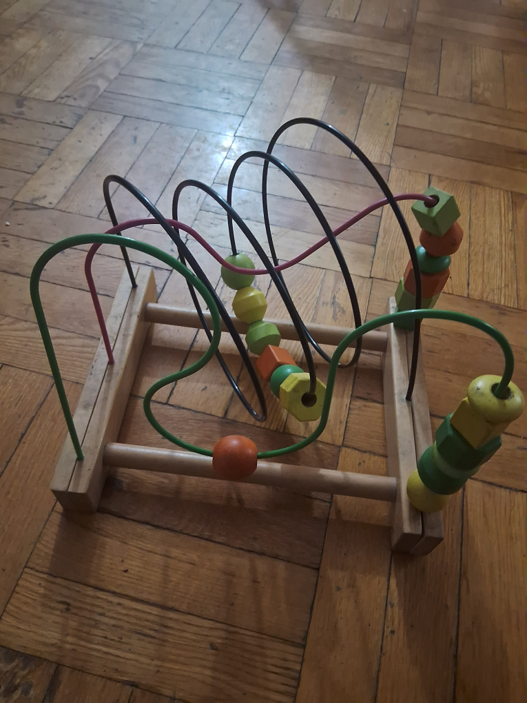 Wooden Bead Maze Toy