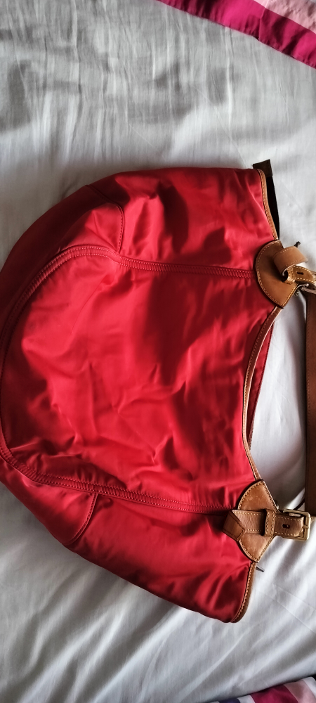 Dooney & Bourke Red Nylon Hobo Bag - photo 2