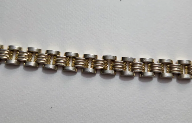 Gold & Silver Tone Rivo Bracelet image indicator(8)