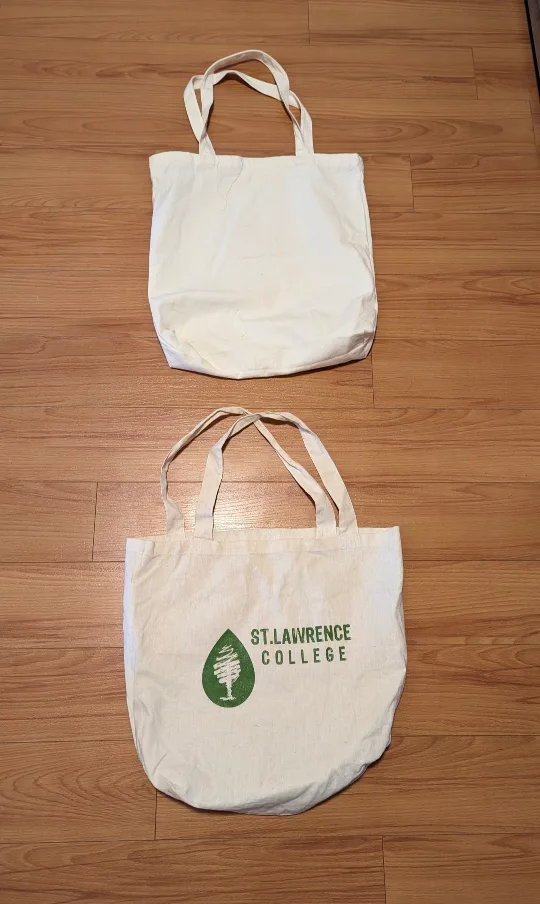 Two Canvas Tote Bags thumbnail
