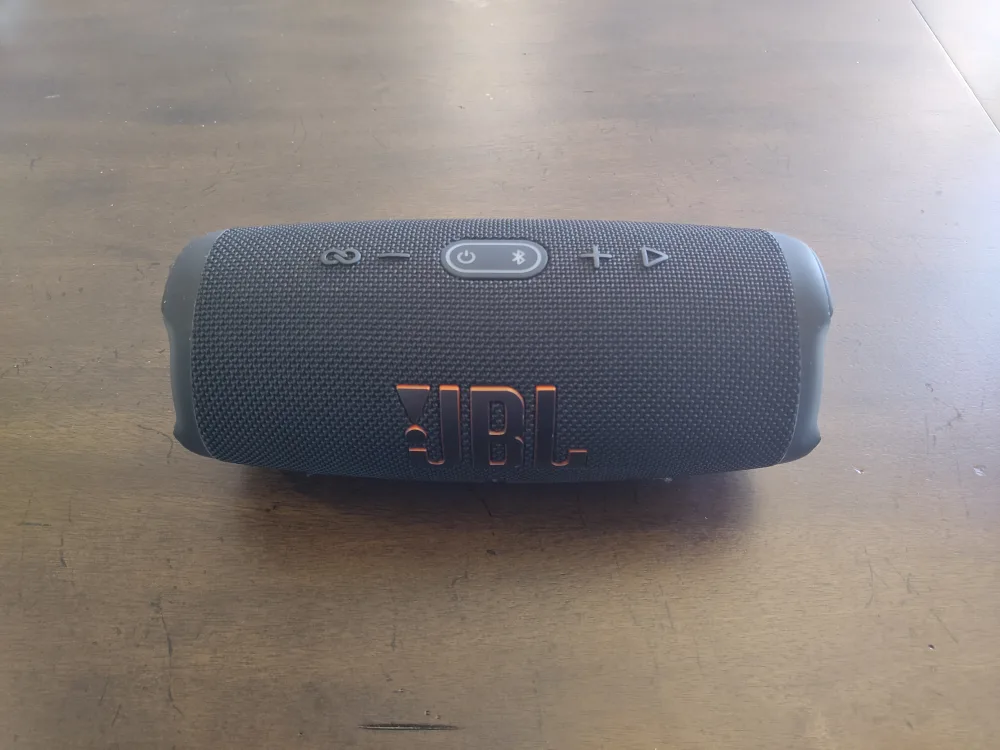 JBL Charge 5 Bluetooth Speaker - Gray thumbnail