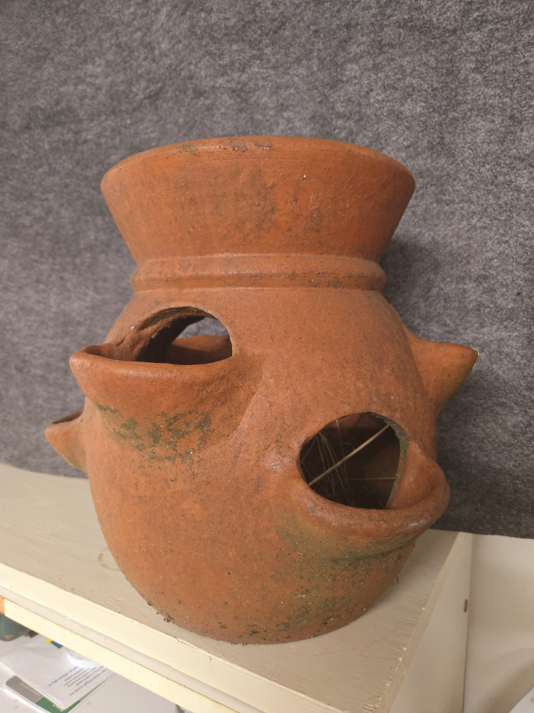 Pair Of Clay Fresh Herbs Planters (Price Per Item)