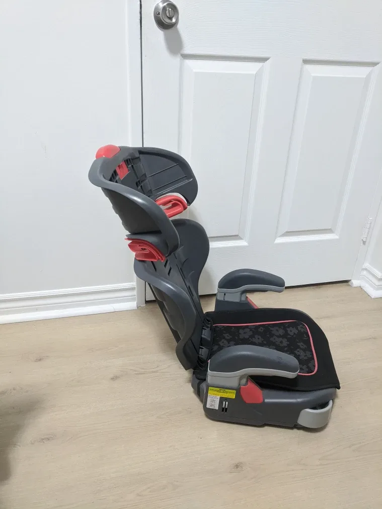 Grey & Red Booster Car Seat image indicator(3)