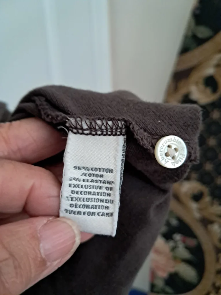 Abercrombie & Fitch Brown Polo Dress - Size S image indicator(5)