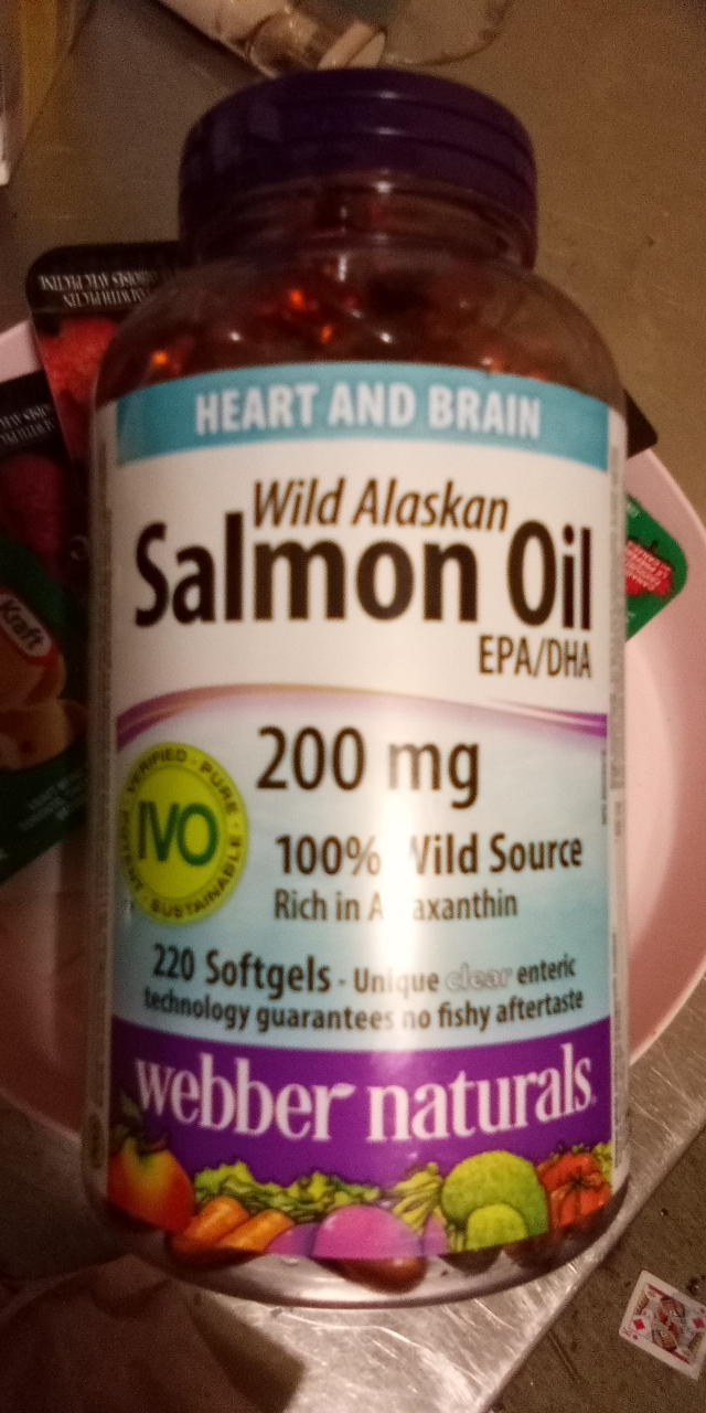 Webber Naturals Wild Alaskan Salmon Oil