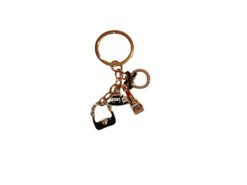 Purse & Lipstick Keychain thumbnail