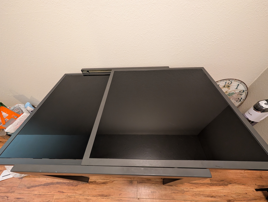 Black Glass Top Dining Table - photo 4