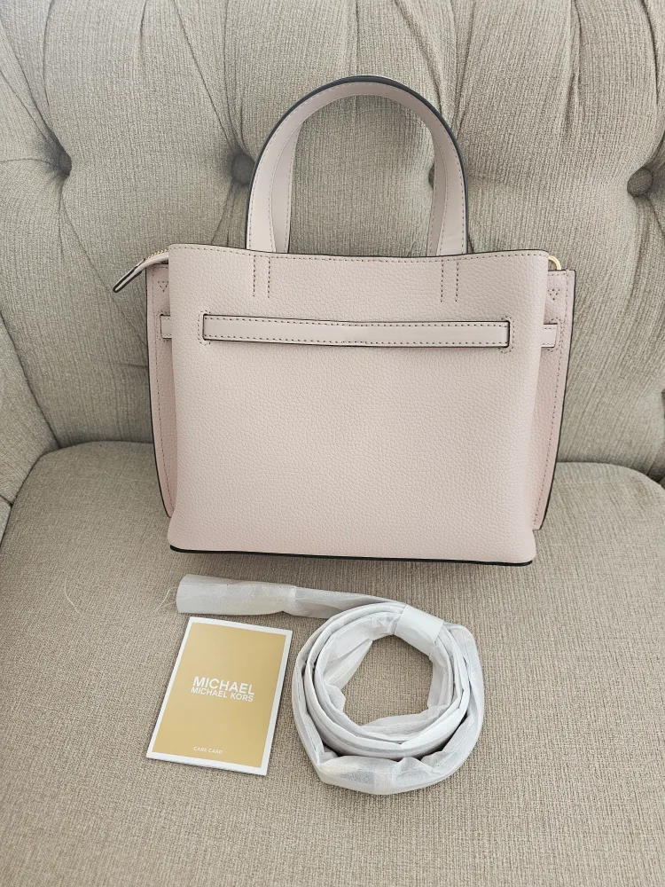 Michael Kors Emilia Satchel - Pale Pink image indicator(2)