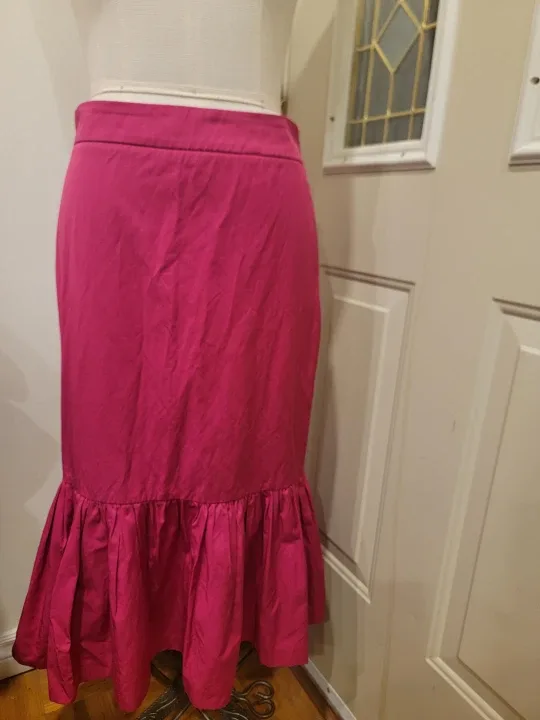 Zara  Pink Trumpet Skirt thumbnail