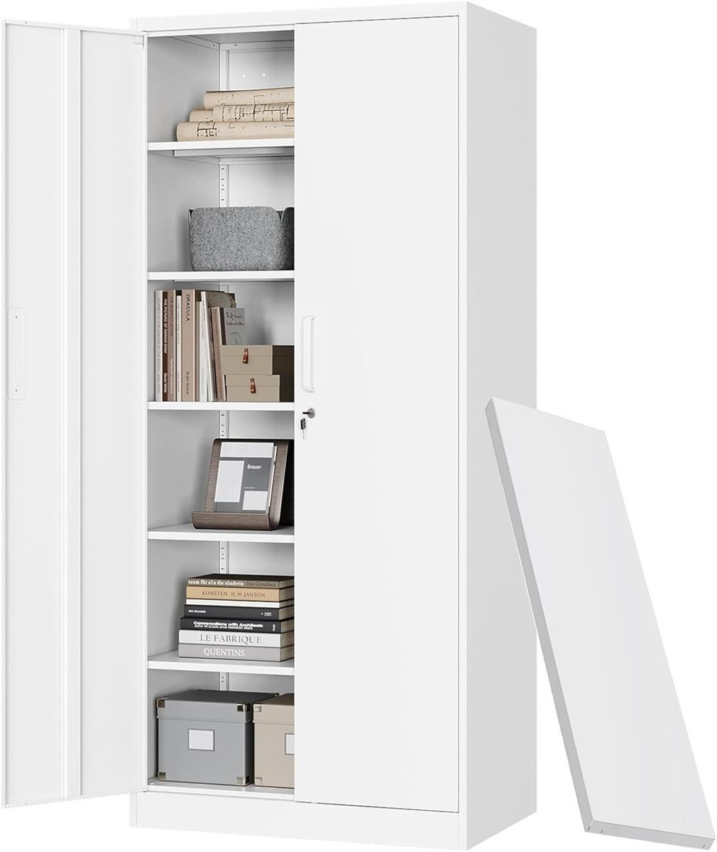 White Storage Cabinet
