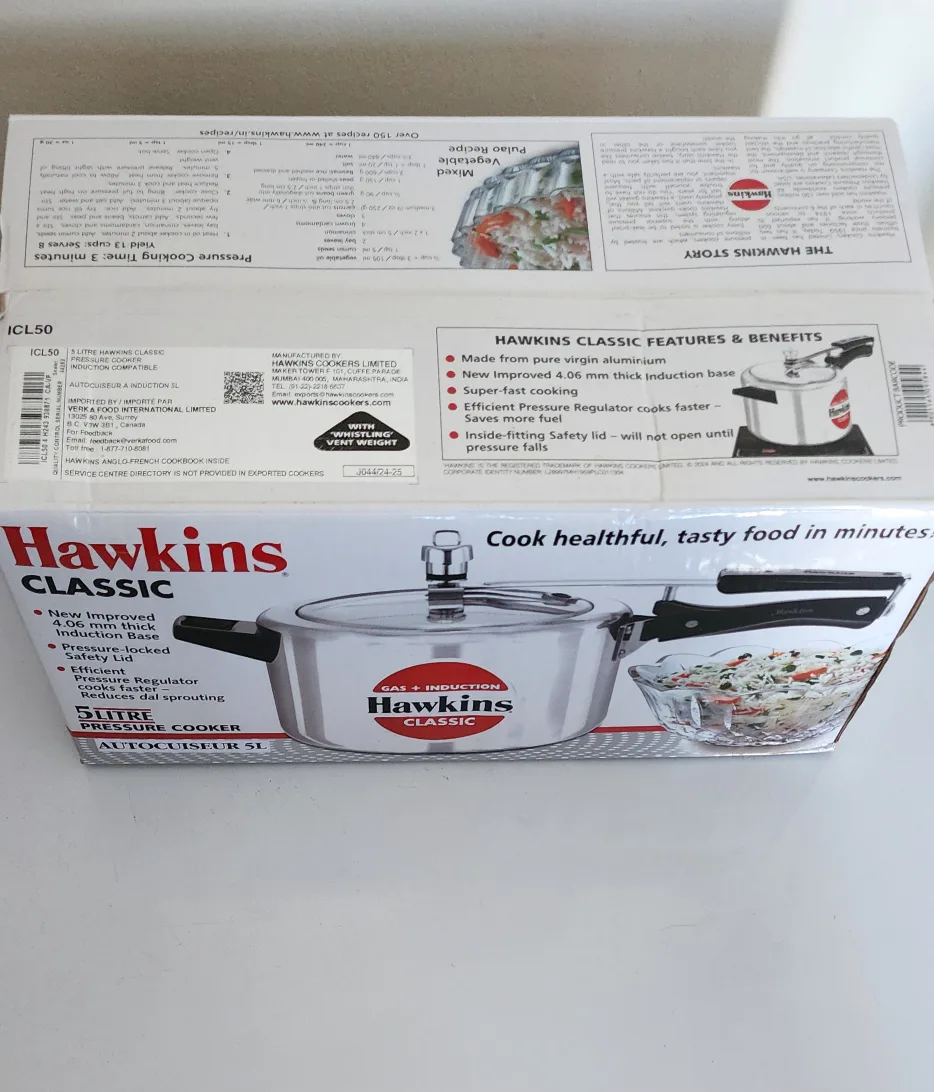 Hawkins Classic 5 Litre Pressure Cooker image indicator(2)
