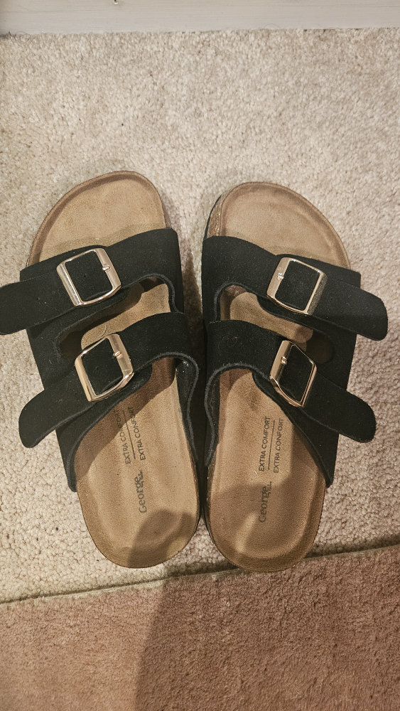George Black Extra Comfort Sandals