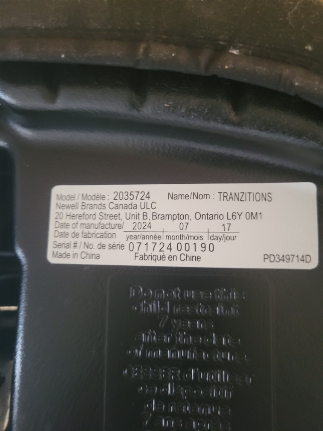 Graco Car Seat - photo 2