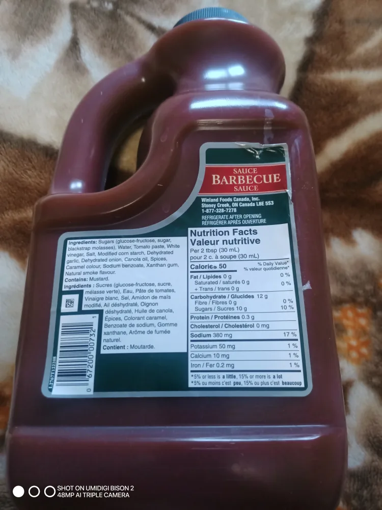 E.D. Smith Barbecue Sauce - 3.7L thumbnail