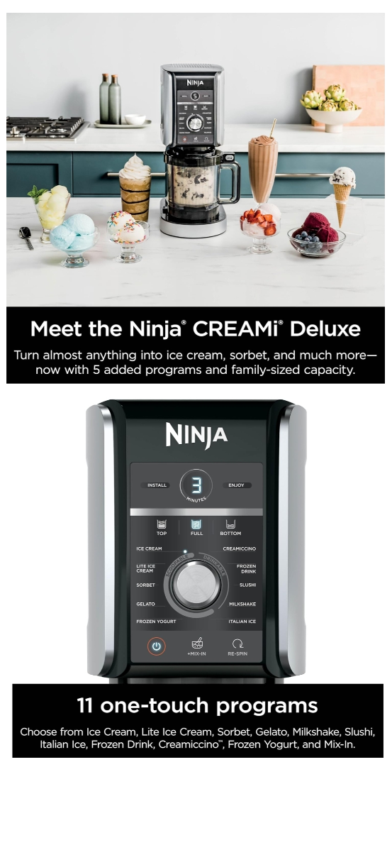 Ninja CREAMi Deluxe - photo 2
