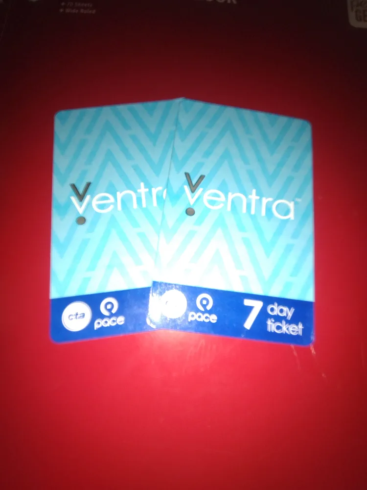 2 Ventra 7-day Tickets thumbnail
