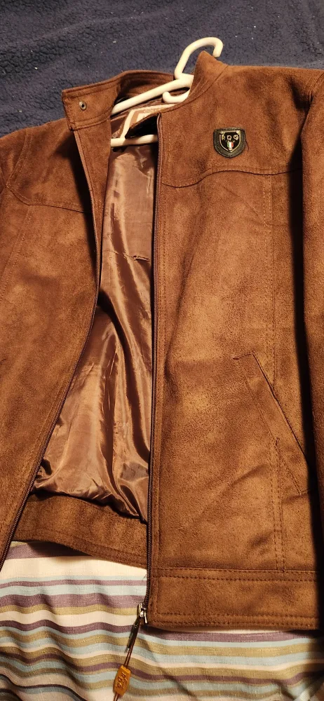 RDG Brown Suede Jacket new with tags9 image indicator(2)