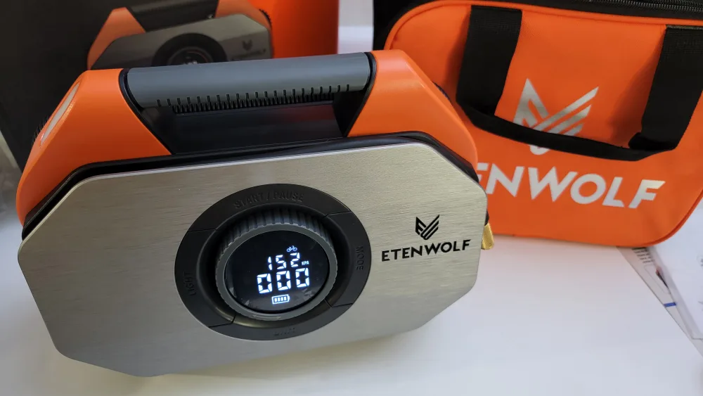 Etenwolf Vortex S6 Cordless Tire Inflator, Heavy-Duty Power Bank image indicator(6)