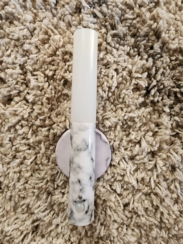 6 Marble Pattern Stick-on Motion Night Light image indicator(4)