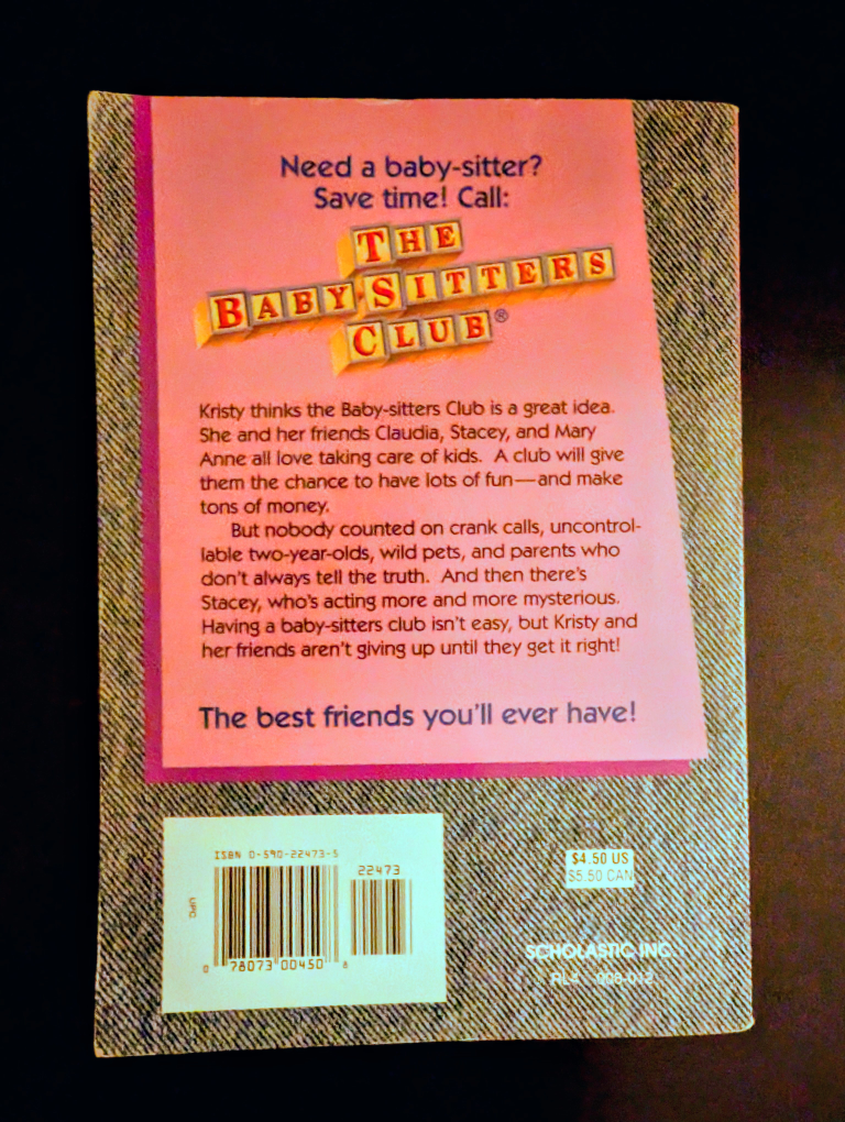 The Baby-Sitters Club #1: Kristy's Great Idea - photo 2